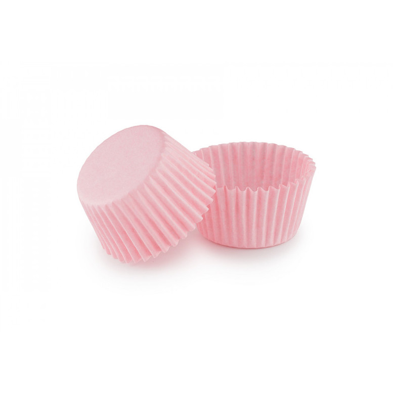Паперова форма для цукерок 30х24 Світло-рожева, 18 шт/уп