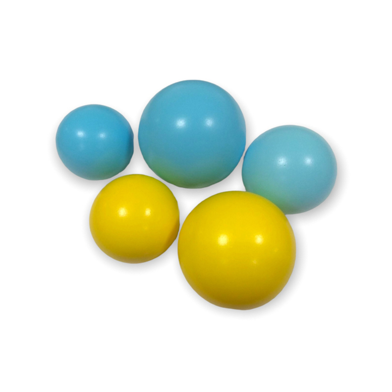 Желейні кульки жовті/блакитні (5 шт/уп), Slado